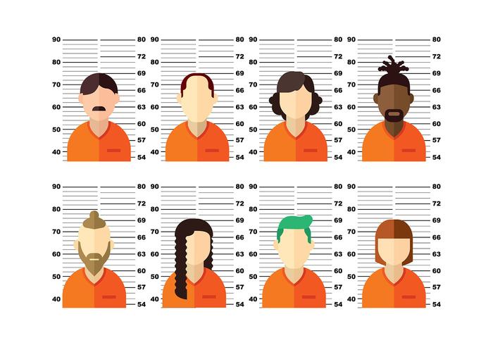 Mugshot Vector People 