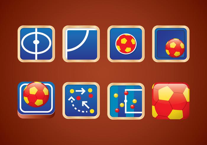 Futsal App Icon vector