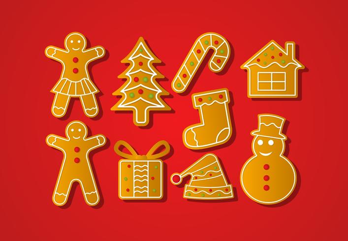 Free Christmas Lebkuchen Vector