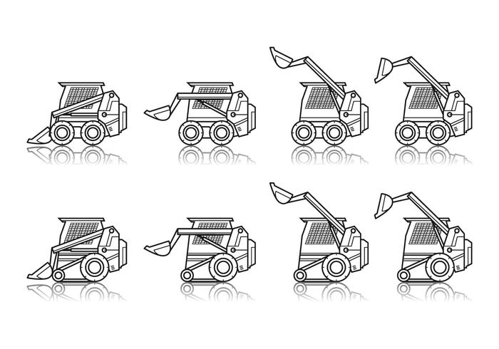 Free Skid Steer Vector