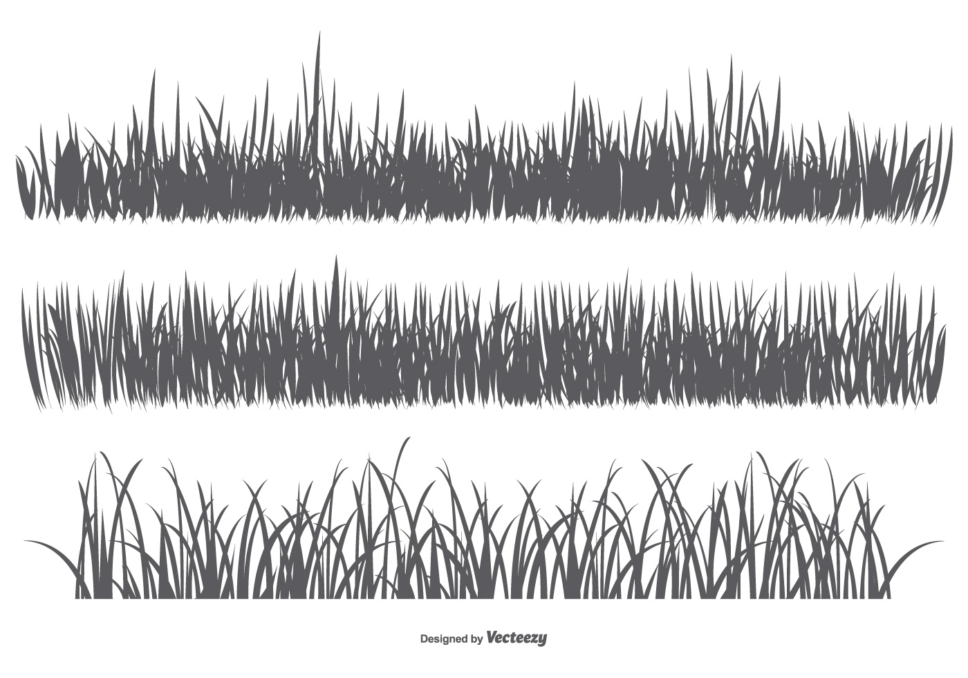 Download Vector Grass Silhouettes - Download Free Vectors, Clipart ...