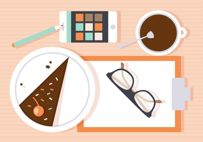Free Morning Work Vector Illustration Free Morning Work Vector Illustration