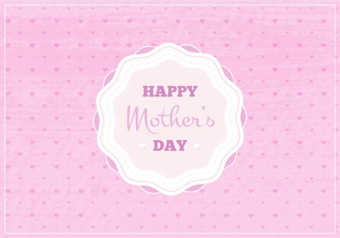 Free Vector Happy Moms Day Illustration