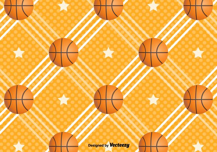 Vector de fondo de baloncesto