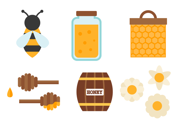 Honey Vector Set