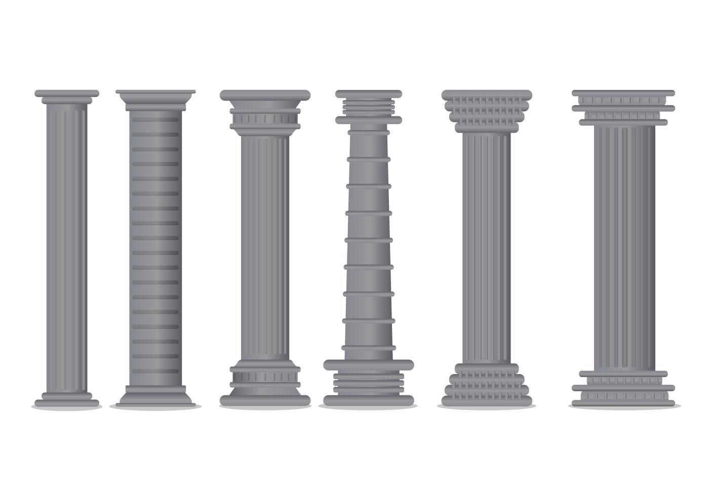 Roman Pillar Vector 119454 Vector Art at Vecteezy