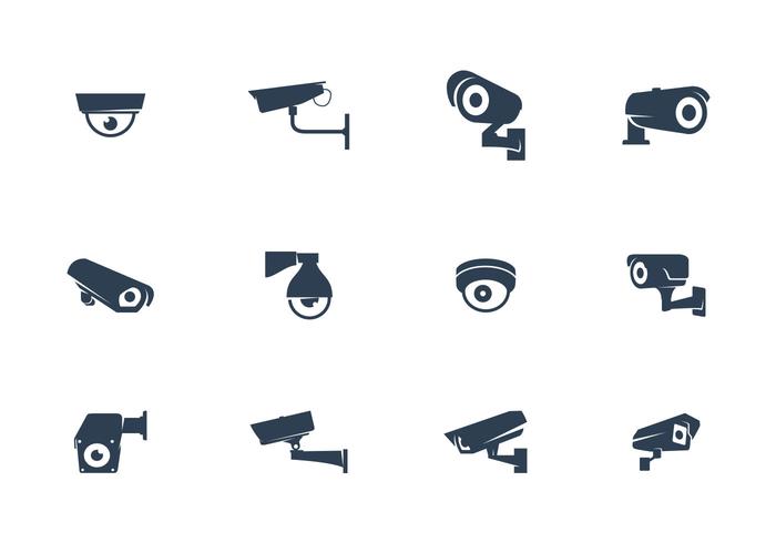 CCTV Cameras Vector