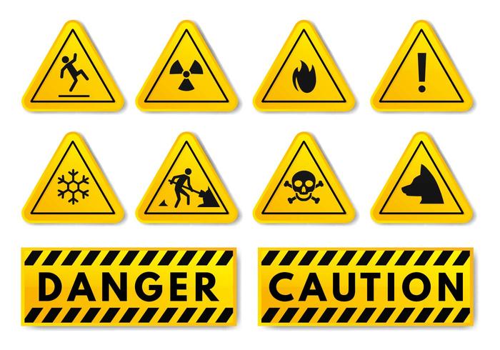 Warning and Caution Sign Vector