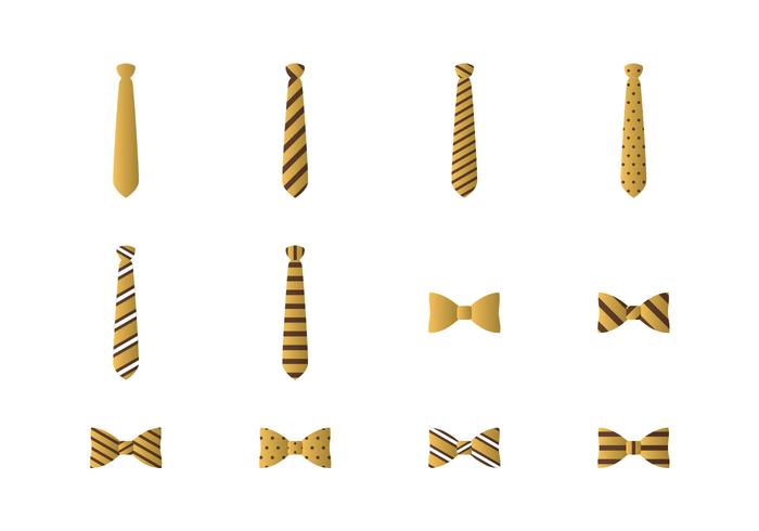 Vector Icon Tie And Bow Tie Vector Icon Tie And Bow Tie