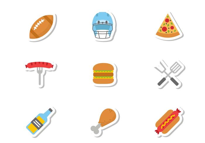 Free Tailgate Icons Vector