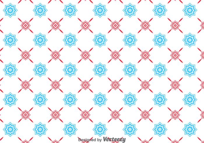 Traditional Ornament Tiles Background vector