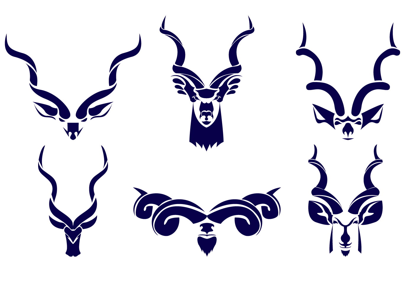 Free Kudu Logo Vector 119715 Vector Art at Vecteezy