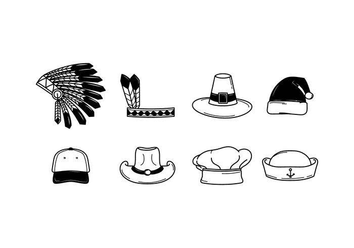 Free Hats Vector