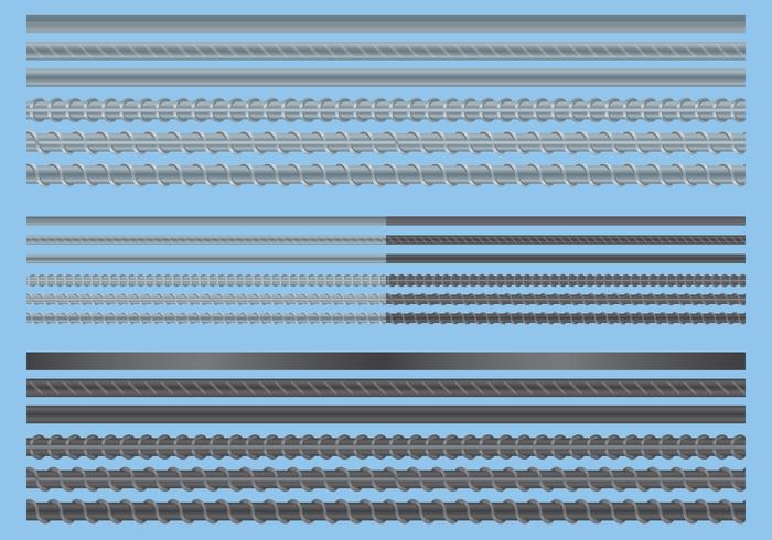 Iron Rebar vector