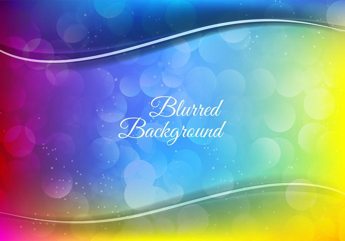 Free Vector Colorful Blurred Background 