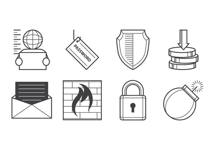 Free Cyber Crime Icon Vector