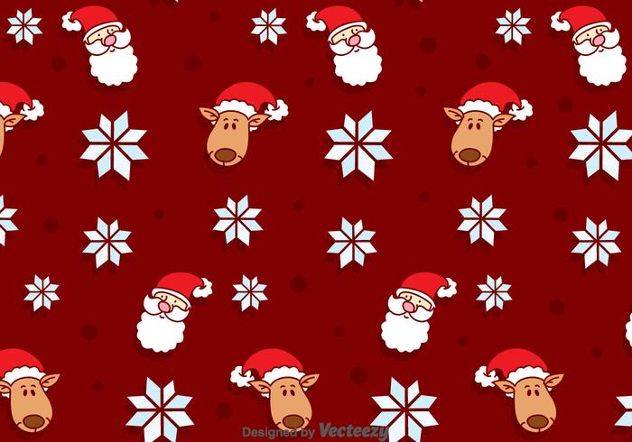 Christmas Seamless Background vector
