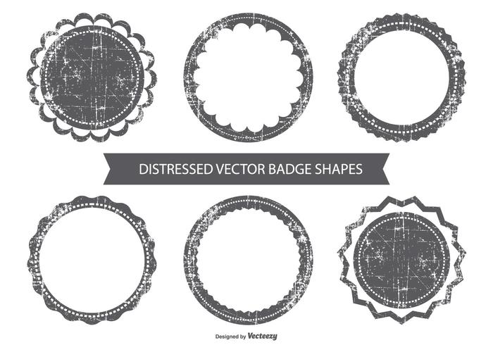 Grunge Vector Badges