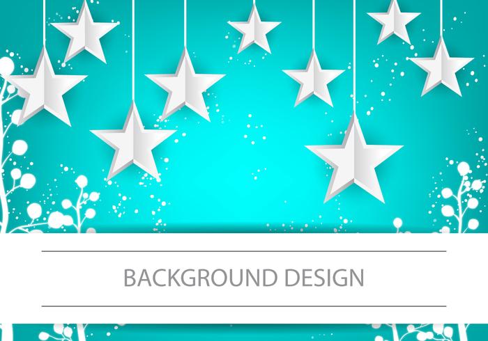 Infographic Design Stars Background vector