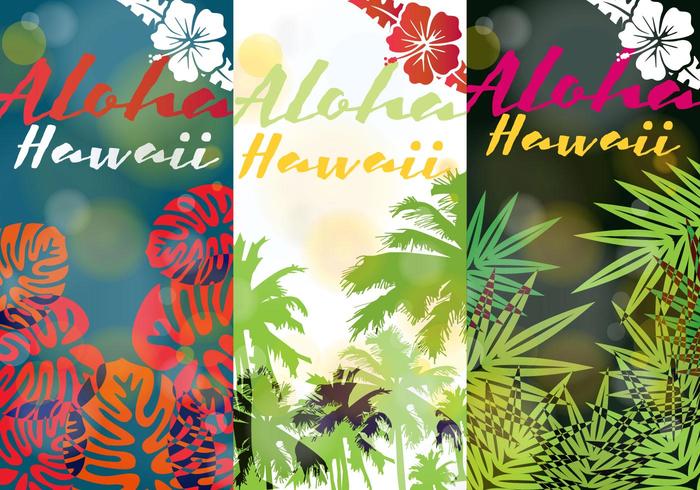 Aloha Hawaii vector