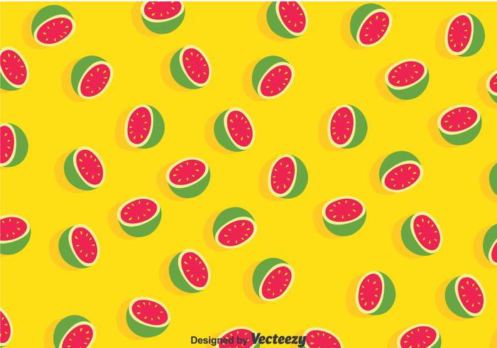 Guava Yellow Pattern vector