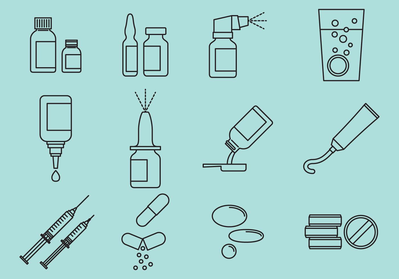 Types Of Medicine 120094 Vector Art at Vecteezy