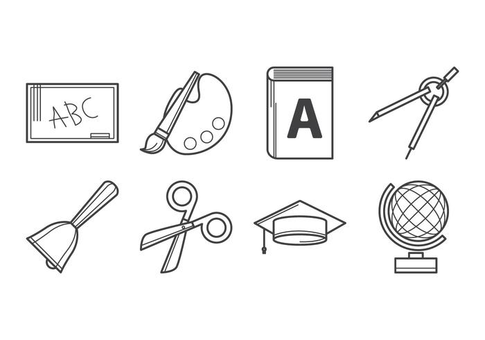 Icono de educación gratis Vector