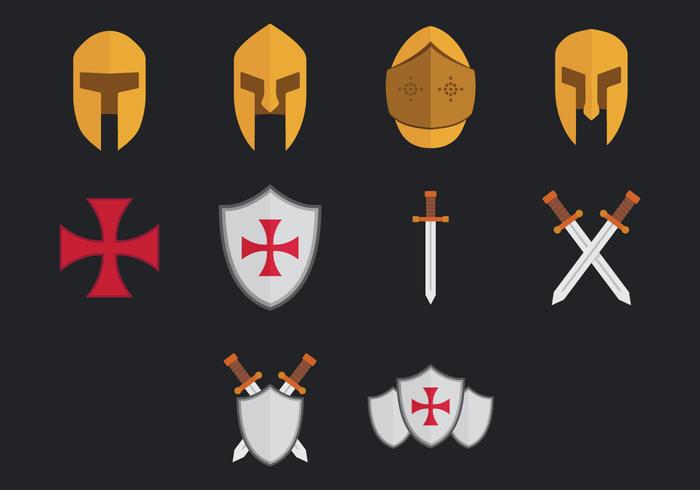 Templar Icon vector