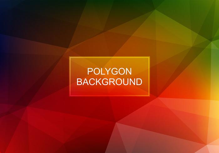 Free Vector Colorful Polygon Background