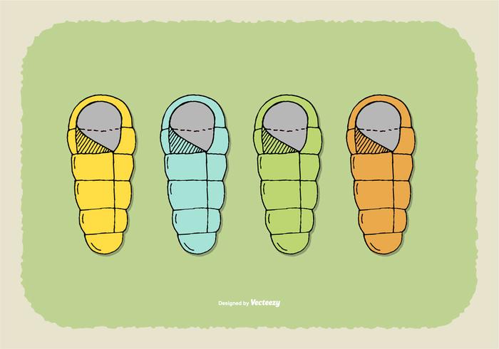Sleeping Bag Vectors Sleeping Bag Vectors