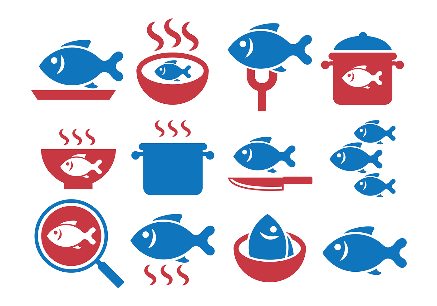 Download Fish Fry Vector 120195 - Download Free Vectors, Clipart Graphics & Vector Art