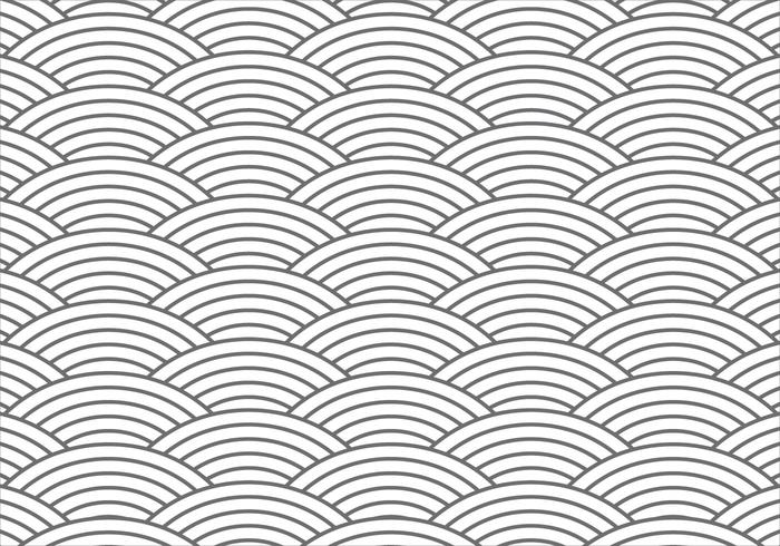 Chainmail  Fishscale Pattern Background vector