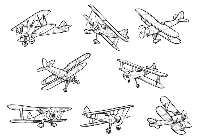 Vectores libres del biplano