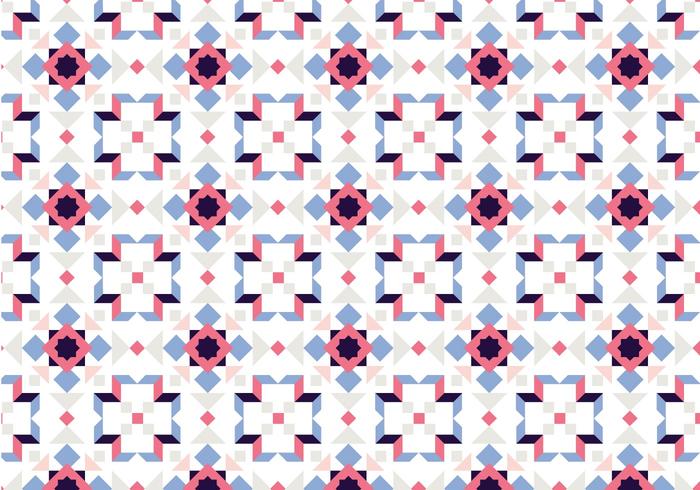 Mosaic Pastel Pattern vector