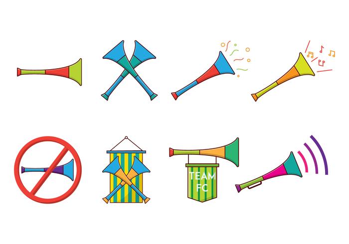 Vector Vuvuzela Libre