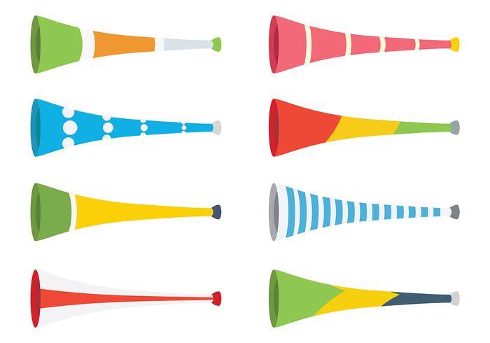 Free Vuvuzela Icons Vector