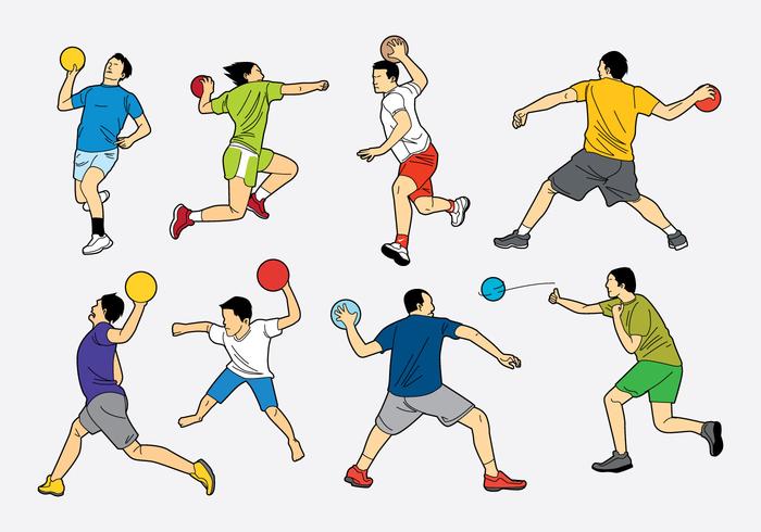 Free Dodge Ball Icons vector