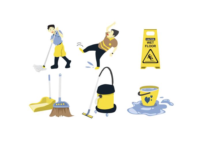 Cleaning Tools Vector