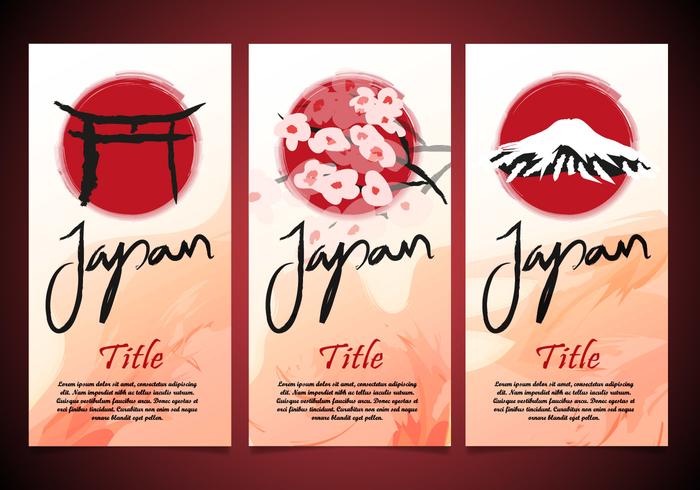 Download Torii Japan Flayers Template Vector - Download Free ...