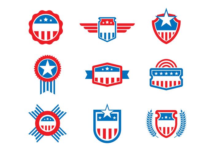 Free United States Badges and Seal Vectors Free United States Badges and Seal Vectors