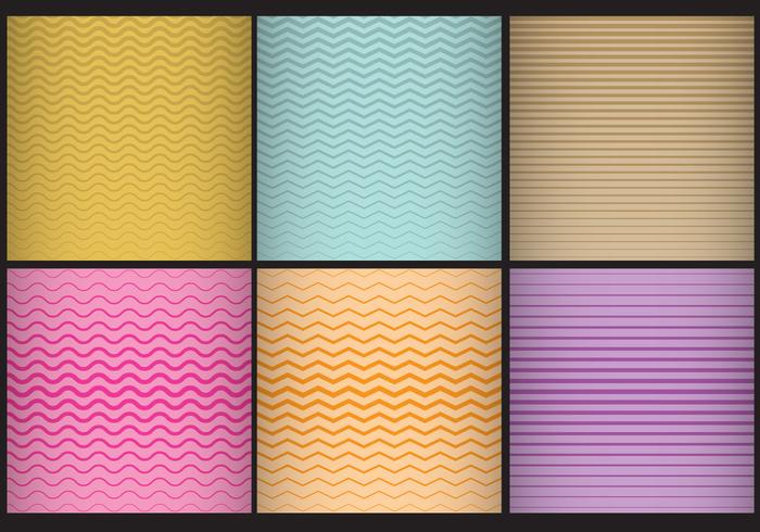 Degrade Strip Patterns vector