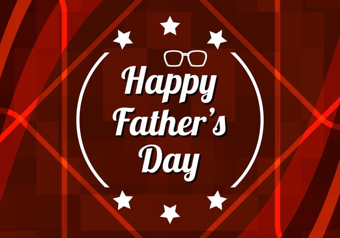 Free Vector Happy Father's Day Background Free Vector Happy Father's Day Background