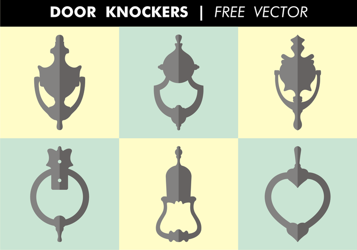 Door Knockers Free Vector