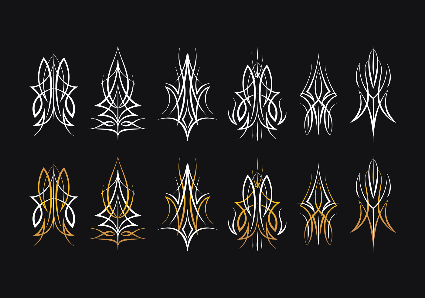 Pinstripes Design Collection 120663 - Download Free Vectors, Clipart