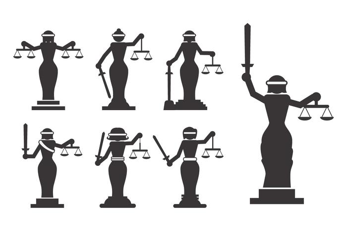 Lady Justice Vector