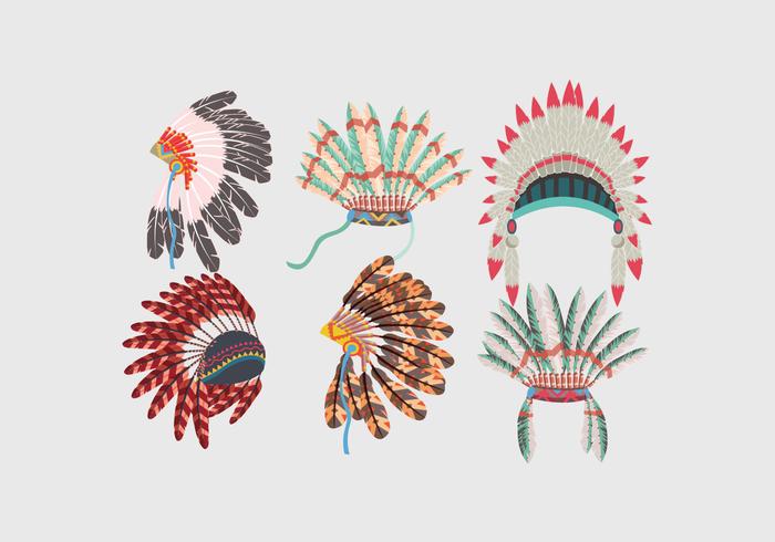 Indian Headdress Vector