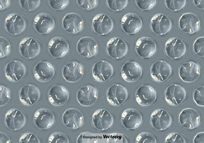 Bubble Wrap Seamless Pattern Vector Background