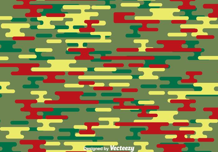 Green And Red Camouflage Pattern vector