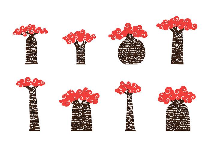 Baobab Art Vector