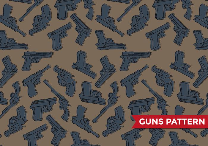Glock Guns Pattern Vector Glock Guns Pattern Vector